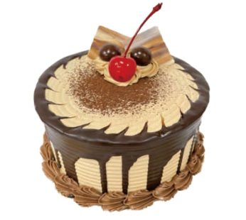 Mocca Tart Cake 12cm Bulat