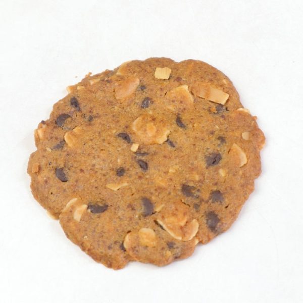 Chocochip Almond Cookies Slice