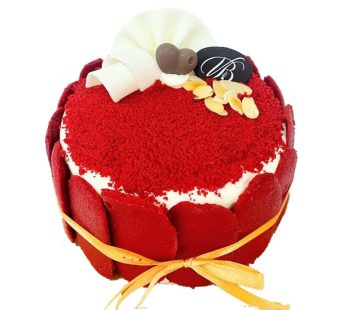 Red Velvet Tart Cake 12cm Bulat