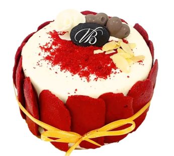 Red Velvet Tart Cake 12cm Bulat