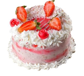 Strawberry Tart Cake 12cm Bulat