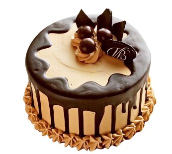 Mocca Tart Cake 12cm Bulat