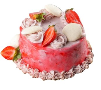 Strawberry Tart Cake 12cm Bulat