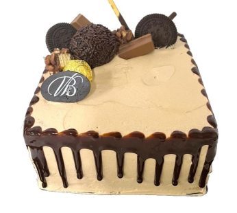 Mocca Toping Tart Cake 14cm kotak