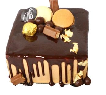 Mocca Toping Tart Cake 14cm Kotak