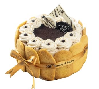 Tiramisu Tart Cake 12cm Bulat