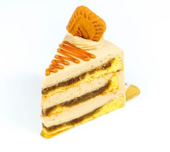 Lotus Cake Slice