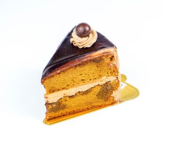 Mocha Cake Slice