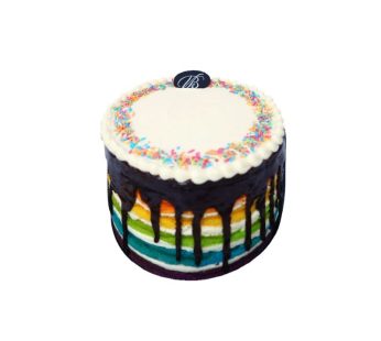 Rainbow Tart Cake 18cm Bulat