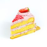 Strawberry Cake Slice