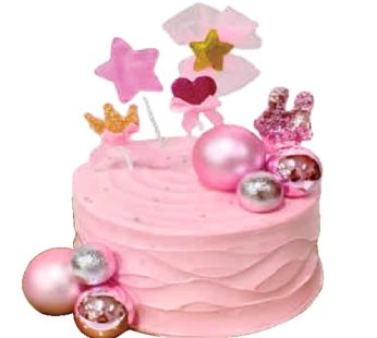 Tart Cake Dekorasi 18cm Bulat