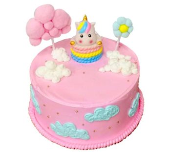 Tart Cake Dekorasi 18cm Bulat