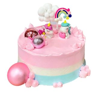 Tart Cake Dekorasi 18cm Bulat