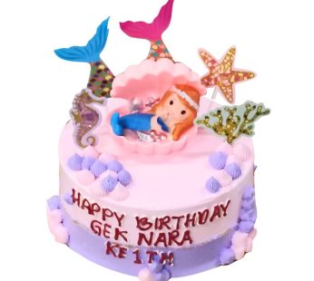 Tart Cake Dekorasi 18cm Bulat