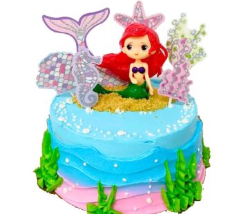 Tart Cake Dekorasi 18cm Bulat