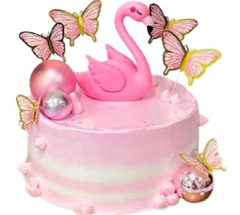 Tart Cake dekorasi 18cm Bulat