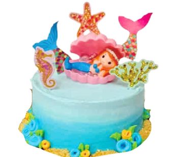 Tart Cake Dekorasi 18cm Bulat