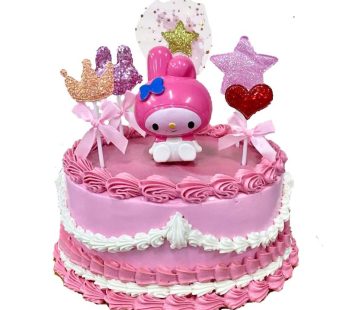 Tart Cake Dekorasi 18cm Bulat