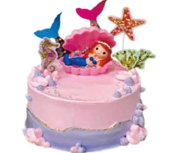 Tart Cake Dekorasi 18cm Bulat