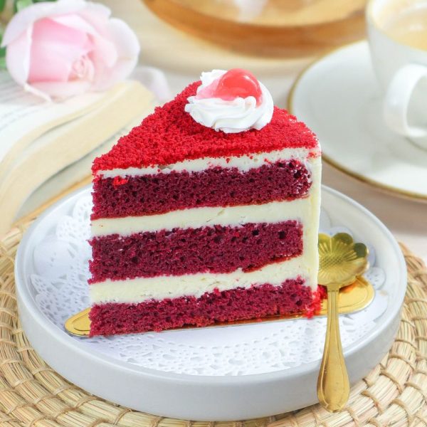 Red Velvet Cake Slice - Image 2