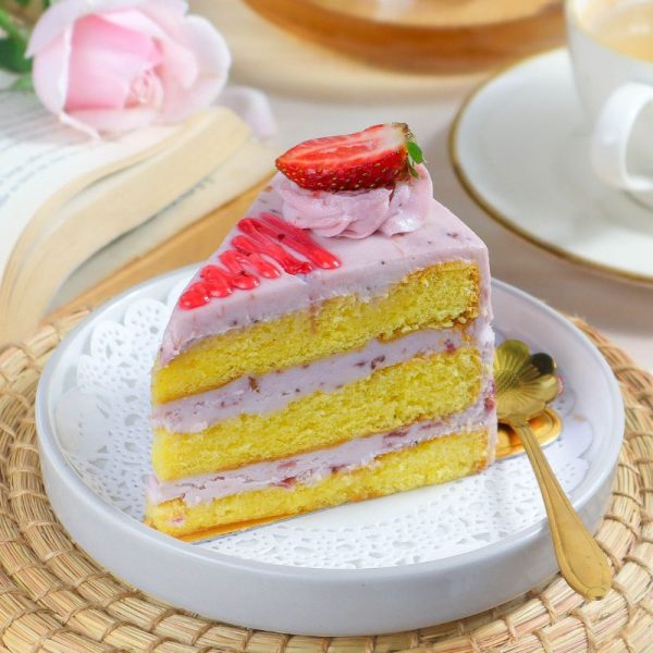 Strawberry Cake Slice - Image 2